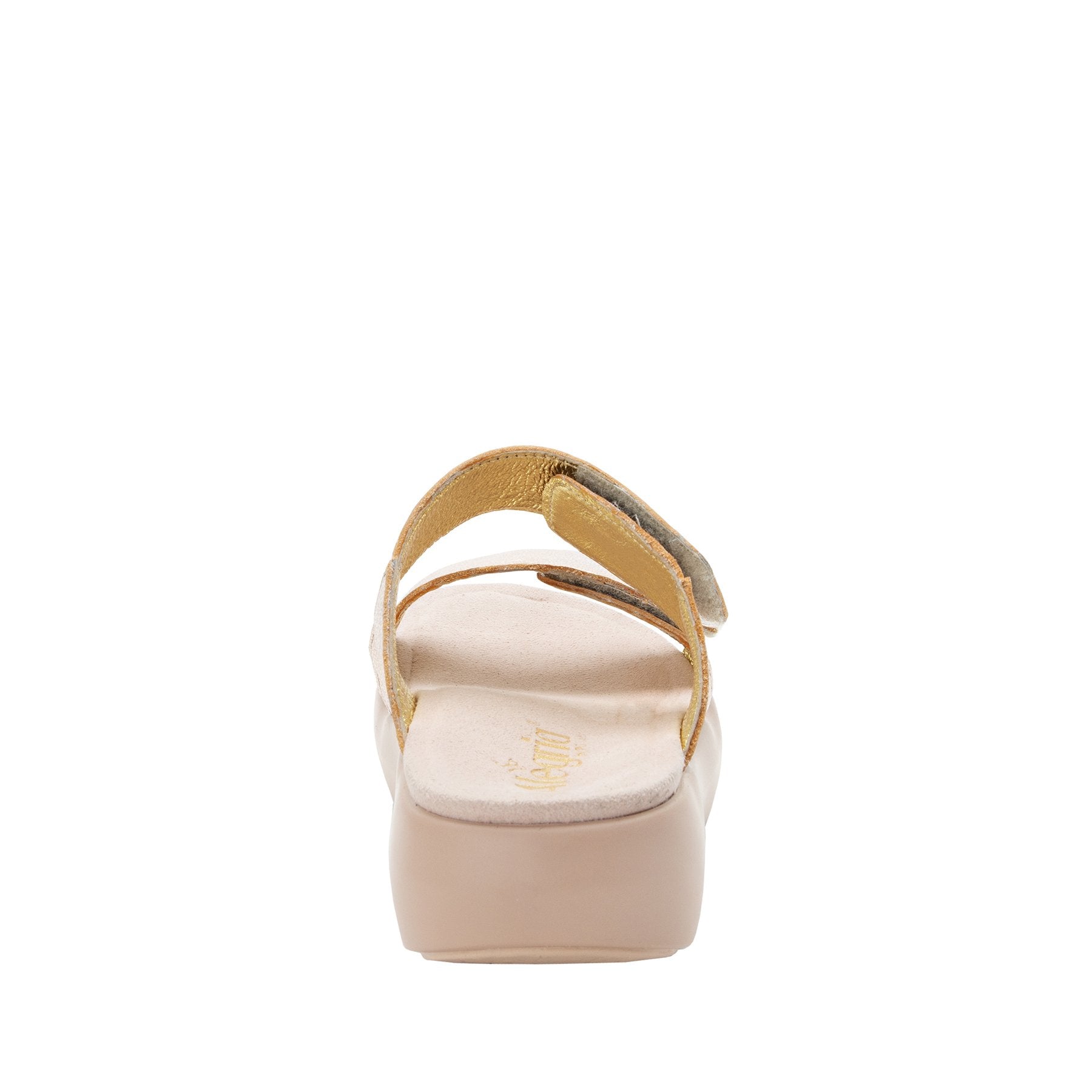 Bryce Rose Gold Sandal - Alegria Shoes