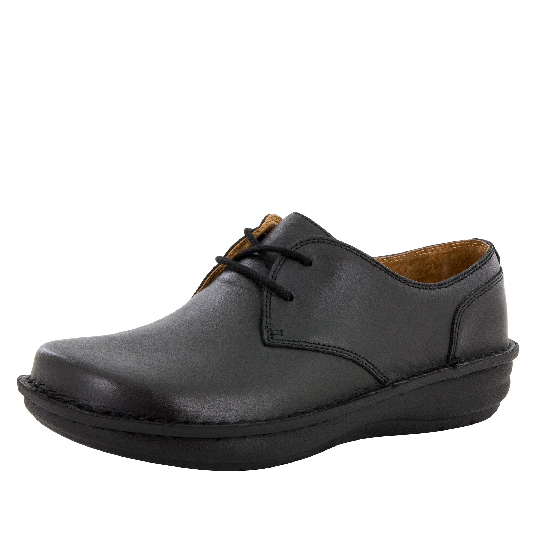 Liam Black Nappa Shoe – Alegria Shoes