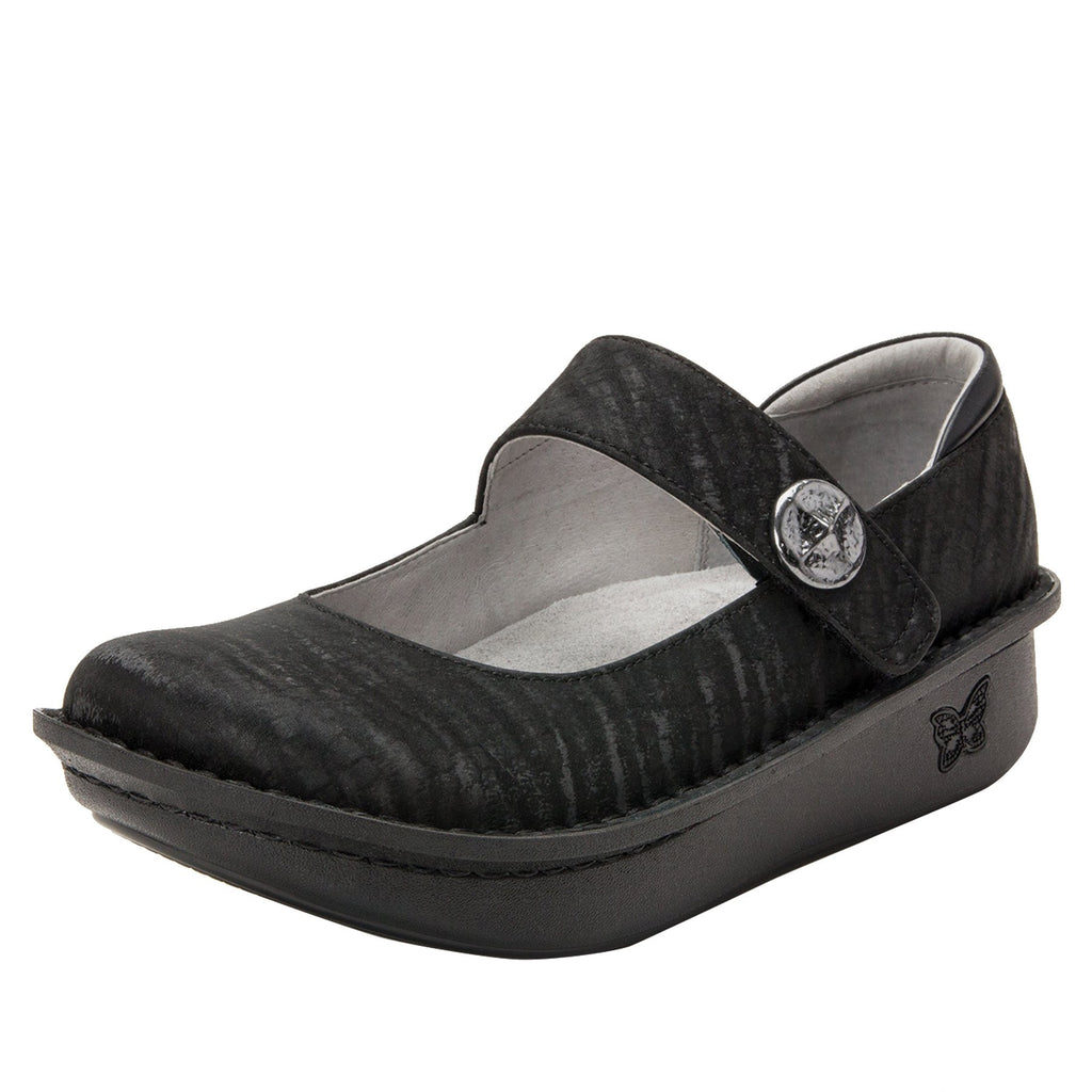 grey mary janes