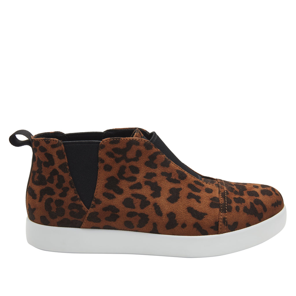 Parker Leopard Bootie - Alegria Shoes