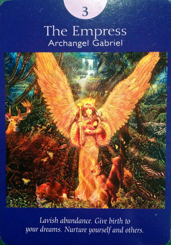 Archangel Gabriel, The Empress, Angel Tarot, Dani Tworek, Blog, Chakratopia, Seattle
