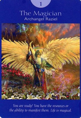 Angel Tarot Archangel Raziel The Magician, Radleigh Valentine, Dani Tworek, Blog, Seattle