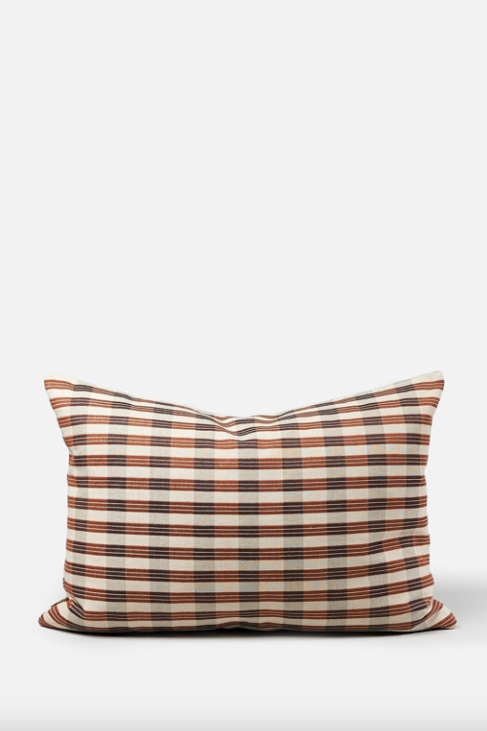 Folio Cushion - Russet/Mulberry