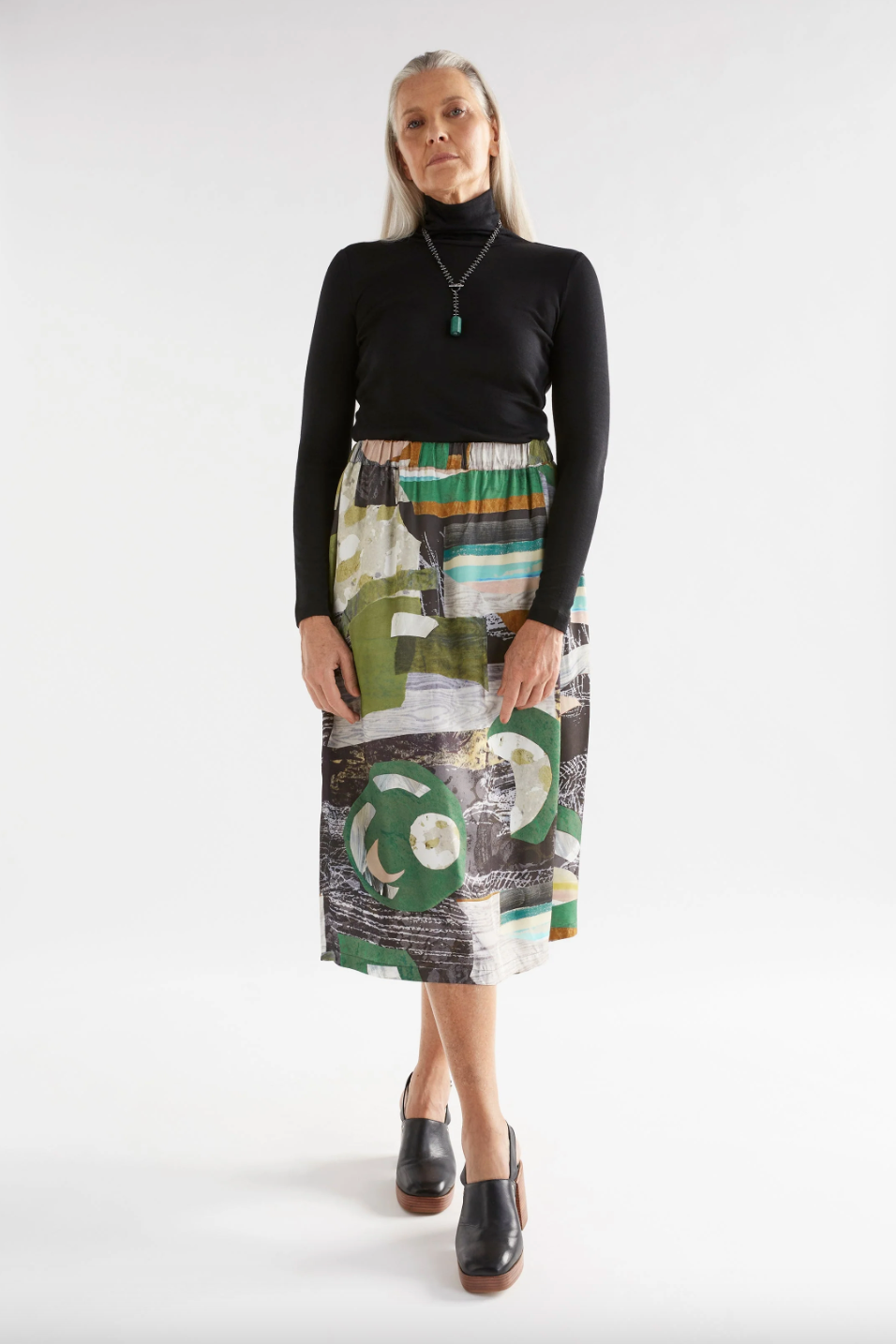 Lenne Skirt - Luna Print