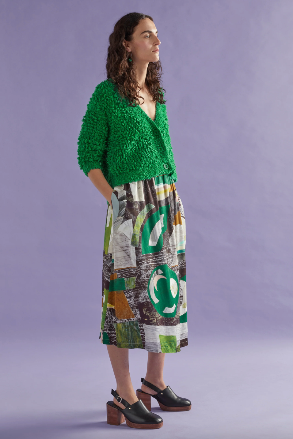 Lenne Skirt - Luna Print