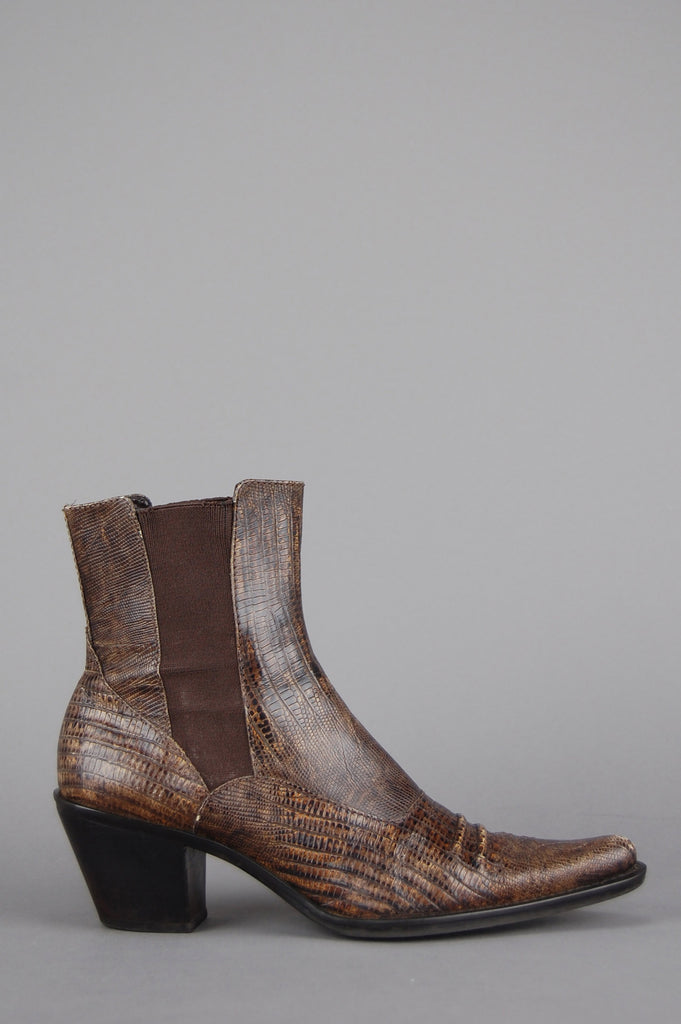 Vintage Franco Sarto Snakeskin Leather 