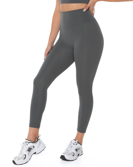 Activluxe Scrunch Leggings | Cool Grey