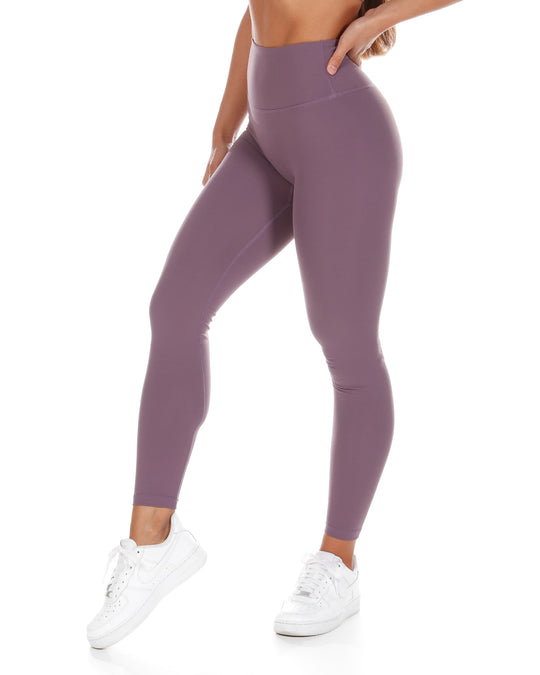 Ryderwear Leggings Size SMALL Scrunch bum high rise Purple Mesh