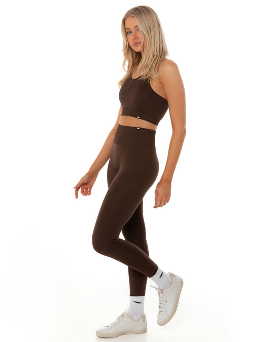 The Upside Ribbed Seamless Leggings