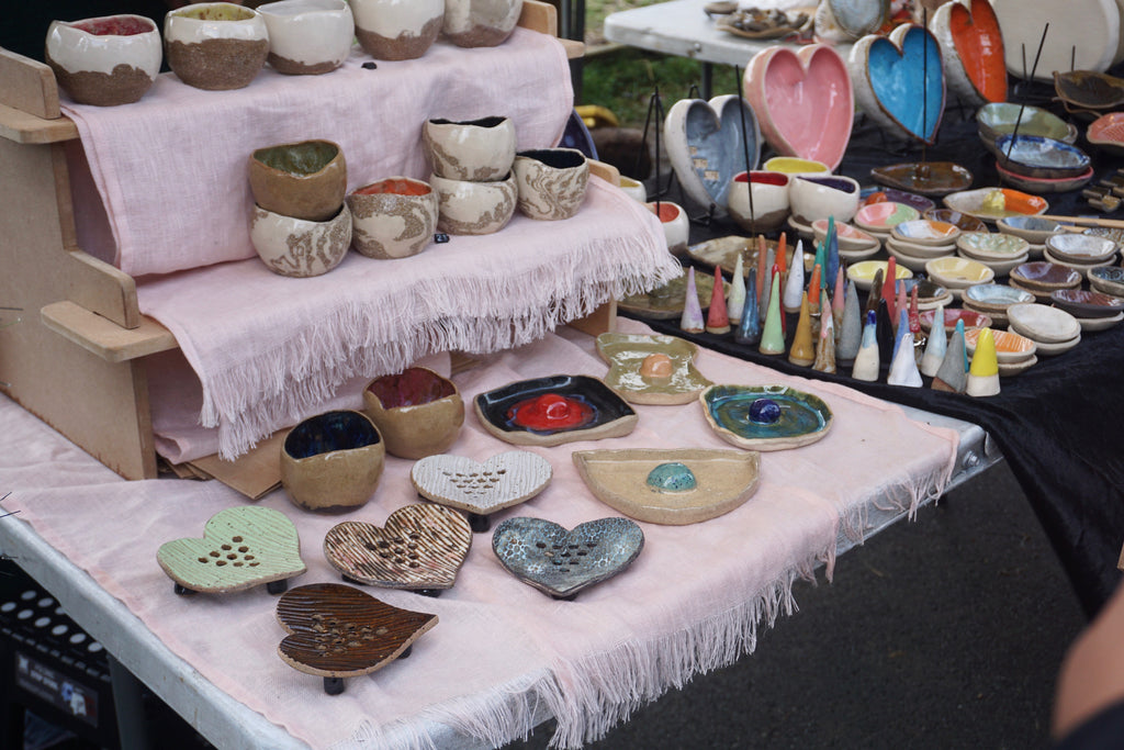 Handmade ceramics London markets | Eat & Sip