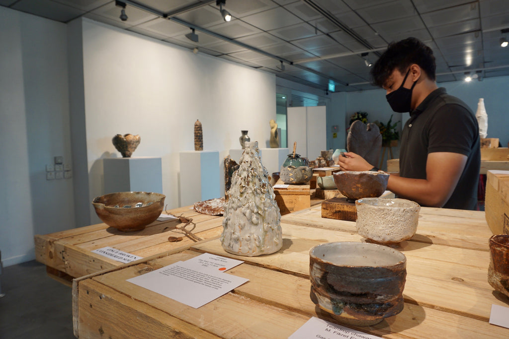 Unique ceramic exhibition Singapore | Eat & Sip