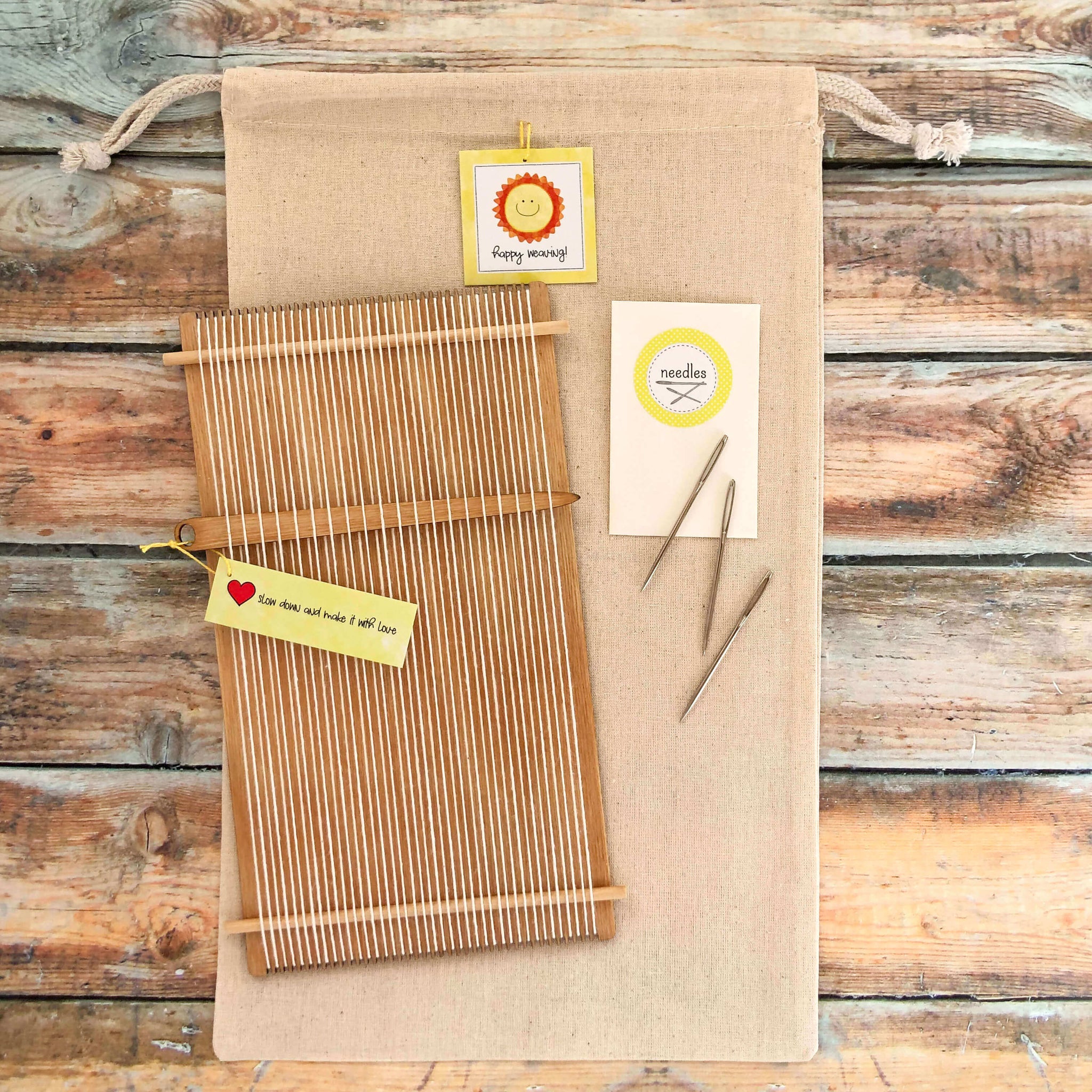 Tiny Wooden Loom Kits - The Creativity Patch - Lucy Jennings