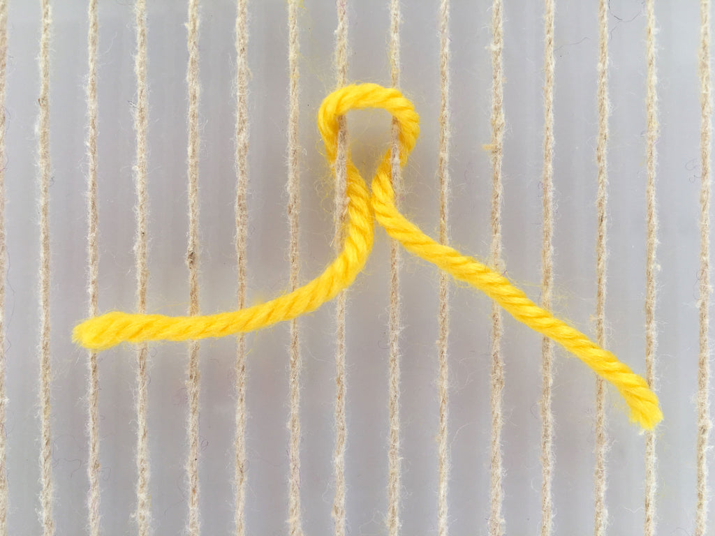 making a rya knot