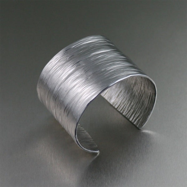 Aluminum Bark Cuff