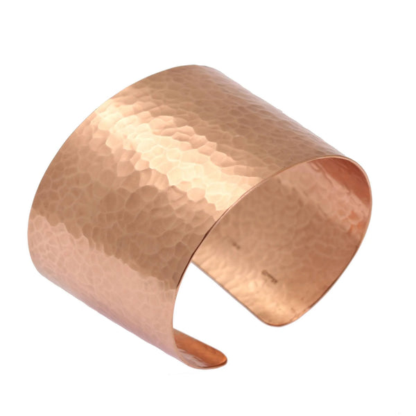 Buy Hammered Copper Cuff Bracelet