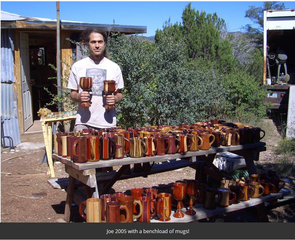 Goodly Woods Wooden Mugs and Goblets