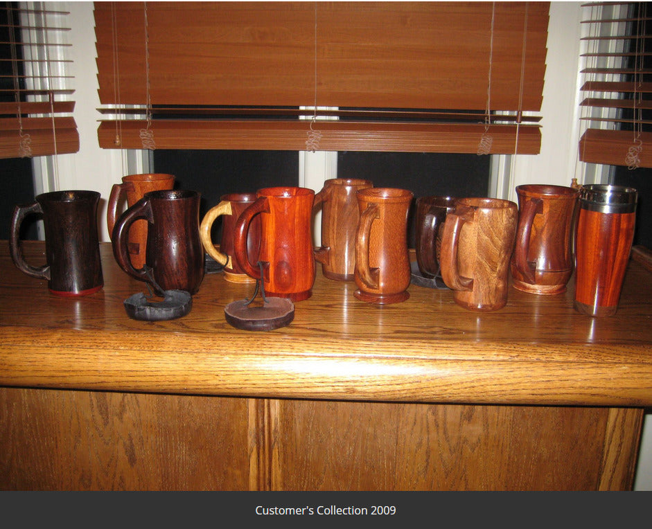 Goodly Woods Wooden Mugs and Goblets