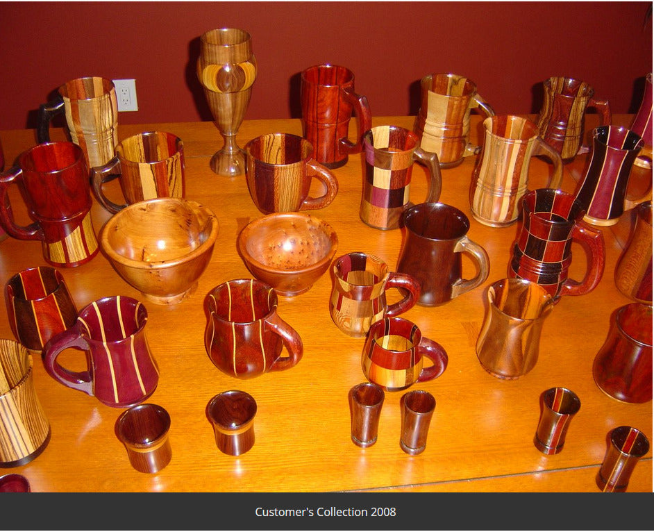 Goodly Woods Wooden Mugs and Goblets