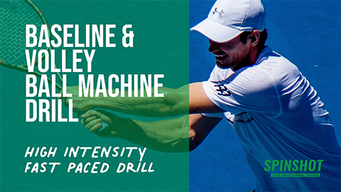 Baseline & Volley Drill