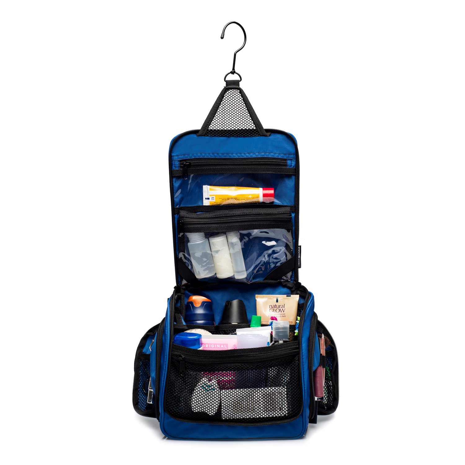 Medium Size Hanging Toiletry Bag with Detachable TSA Compliant Zipper ...
