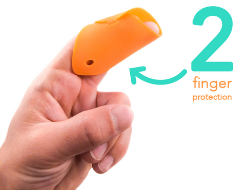 touch-Free Bathroom Door Handle Opener two finger protection