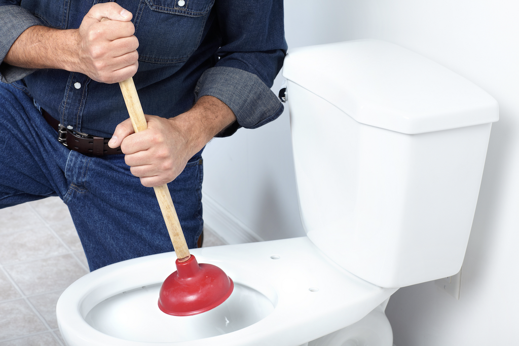 How to Unclog a Toilet - Clogged toilet TRADE SECRET