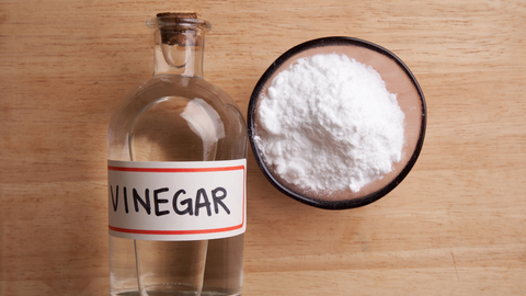 baking soda vinegar bad for drain