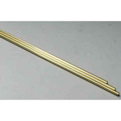 ALBION ROUND BRASS TUBE 2.0MM X 305MM X 0.45MM WALL (4 PCES) BT2M