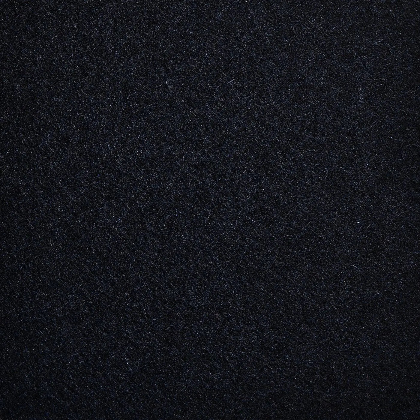 Black Melton Heavyweight All Wool Coating