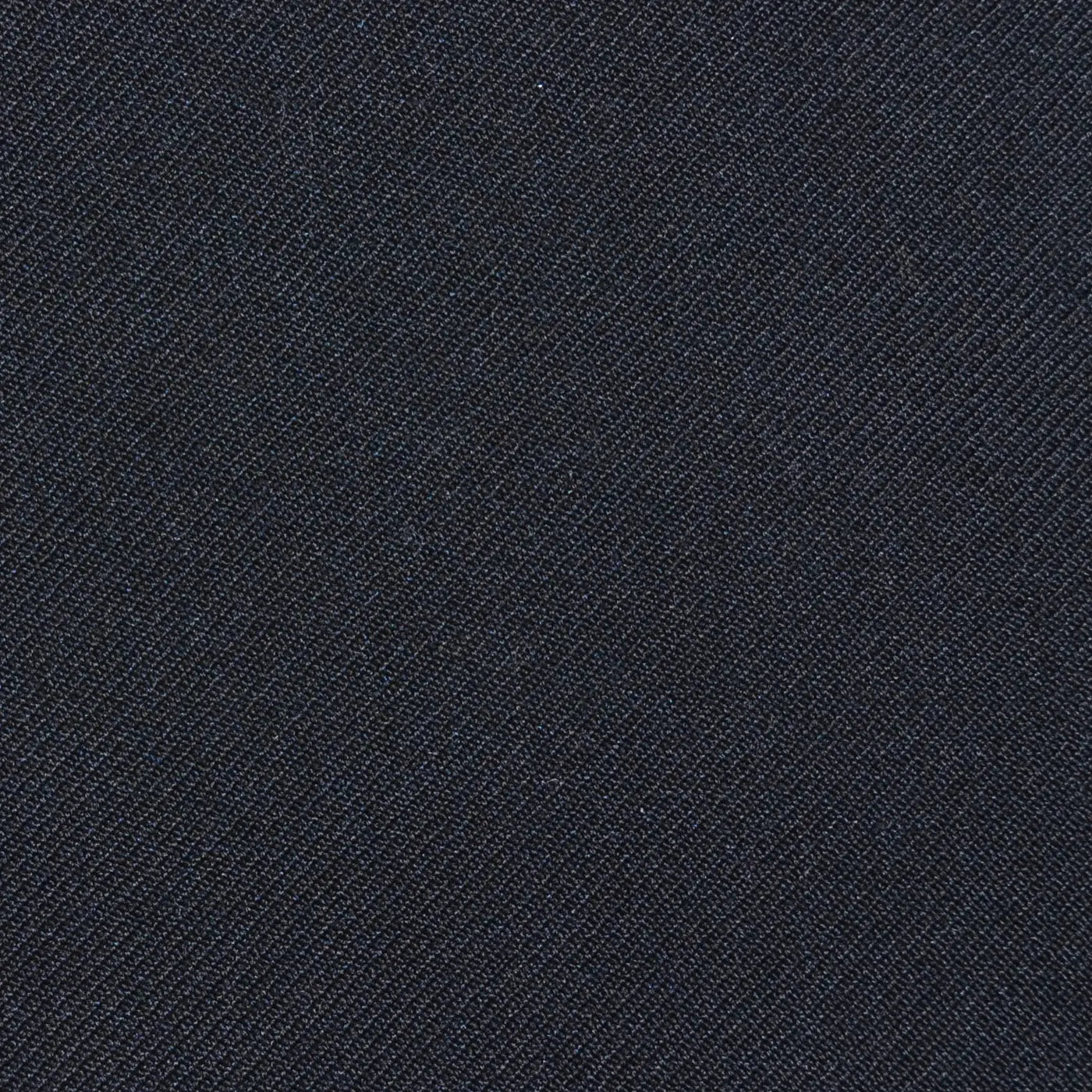 Black Twill Super 100's Wool Blend Suiting