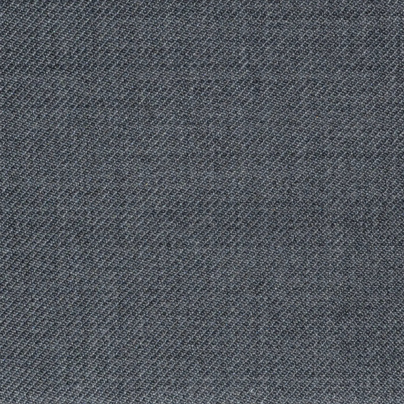 Flannel Grey Twill Super 100's Wool Blend Suiting