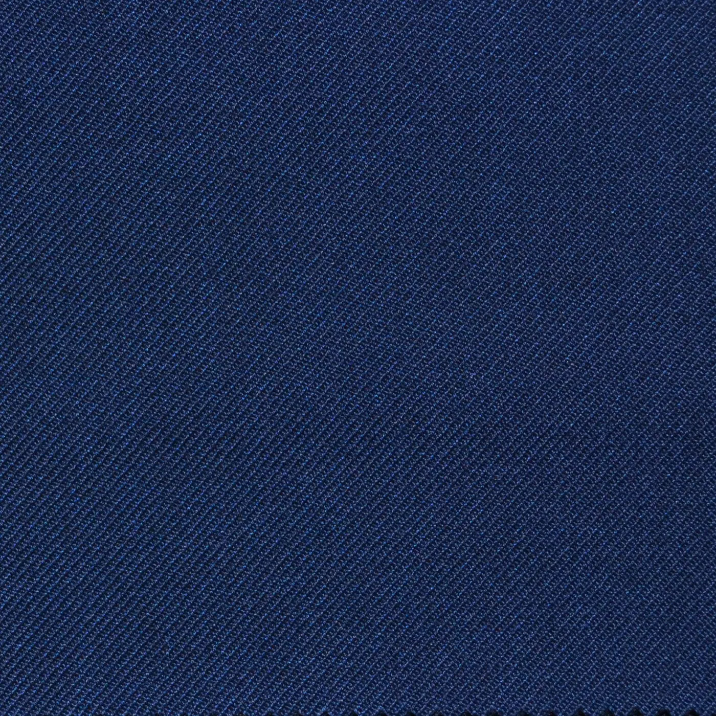 Light Navy Blue Twill Super 100's Wool Blend Suiting