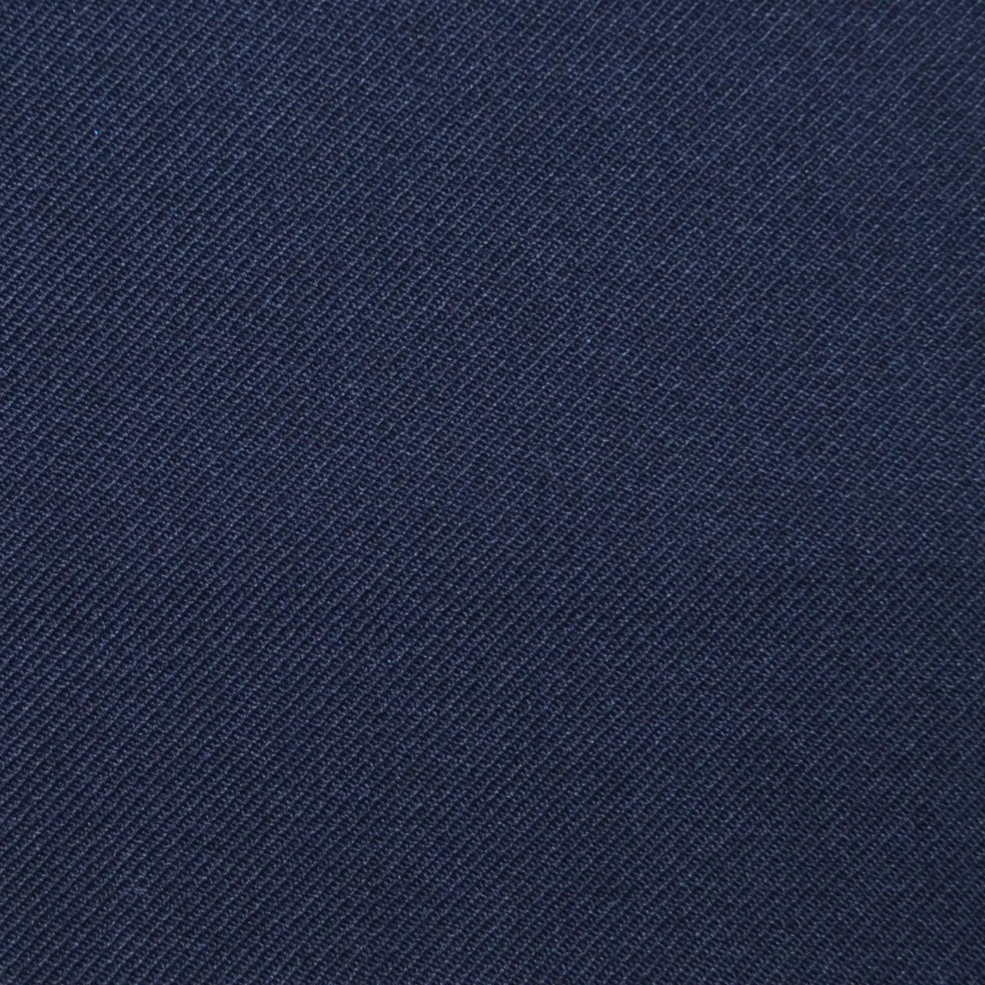 Dark Navy Blue Twill Super 100's Wool Blend Suiting