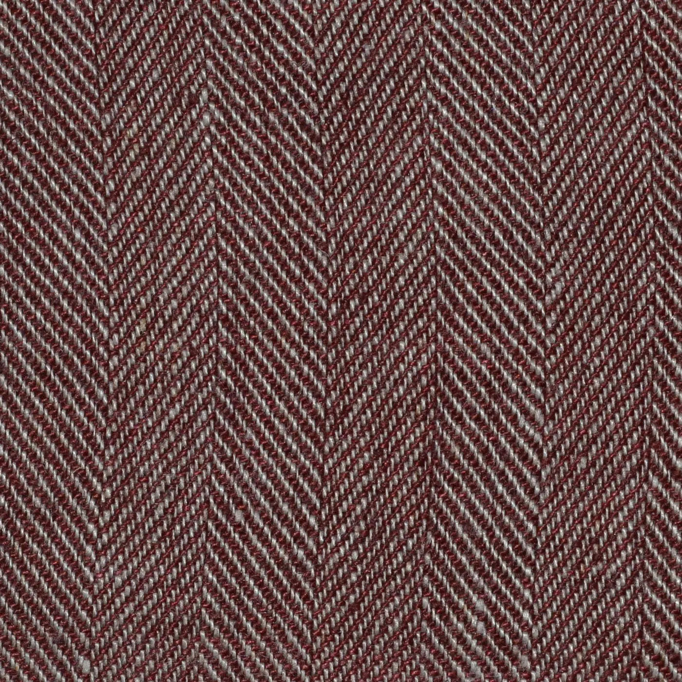 Brown Herringbone Linen