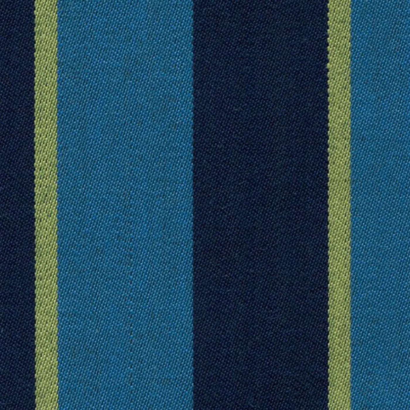 Aqua Blue, Navy Blue and Yellow Blazer Stripe Jacketing by Holland & Sherry