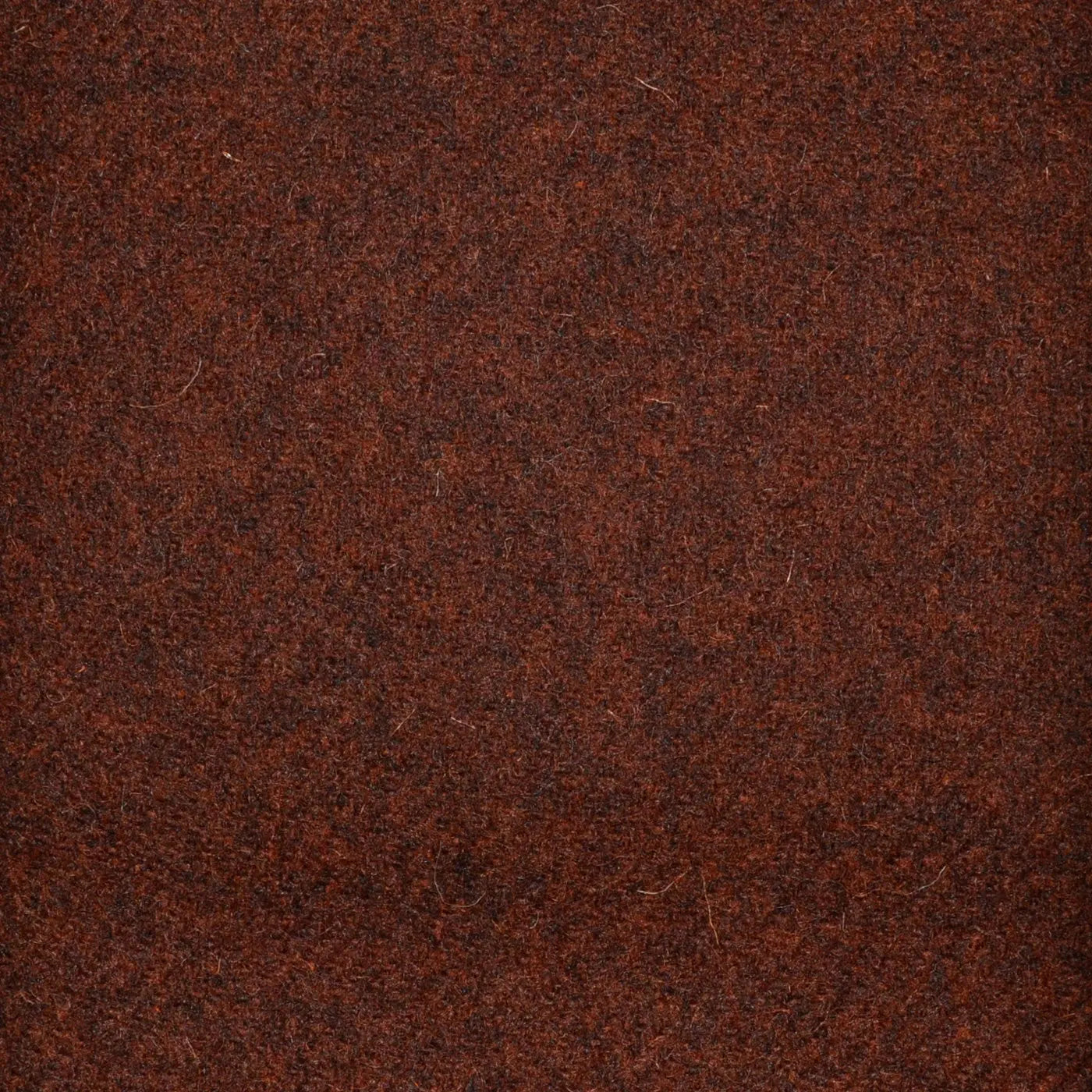 Burnt Sienna All Wool Tweed Coating