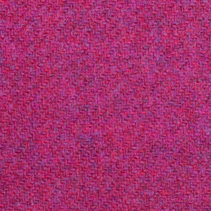 Maroon Marl Lambswool Tweed