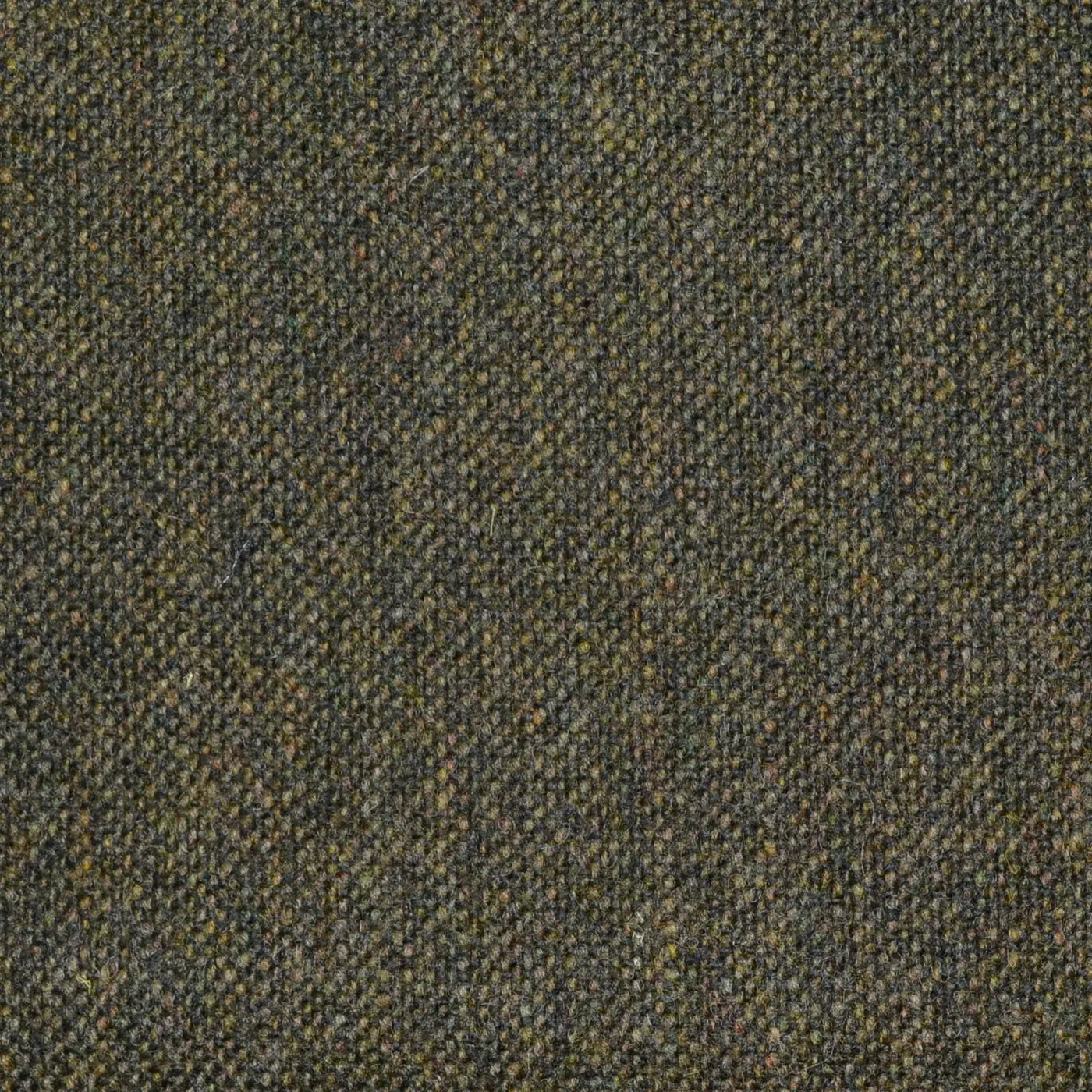 Olive Green Donegal Lambswool Tweed