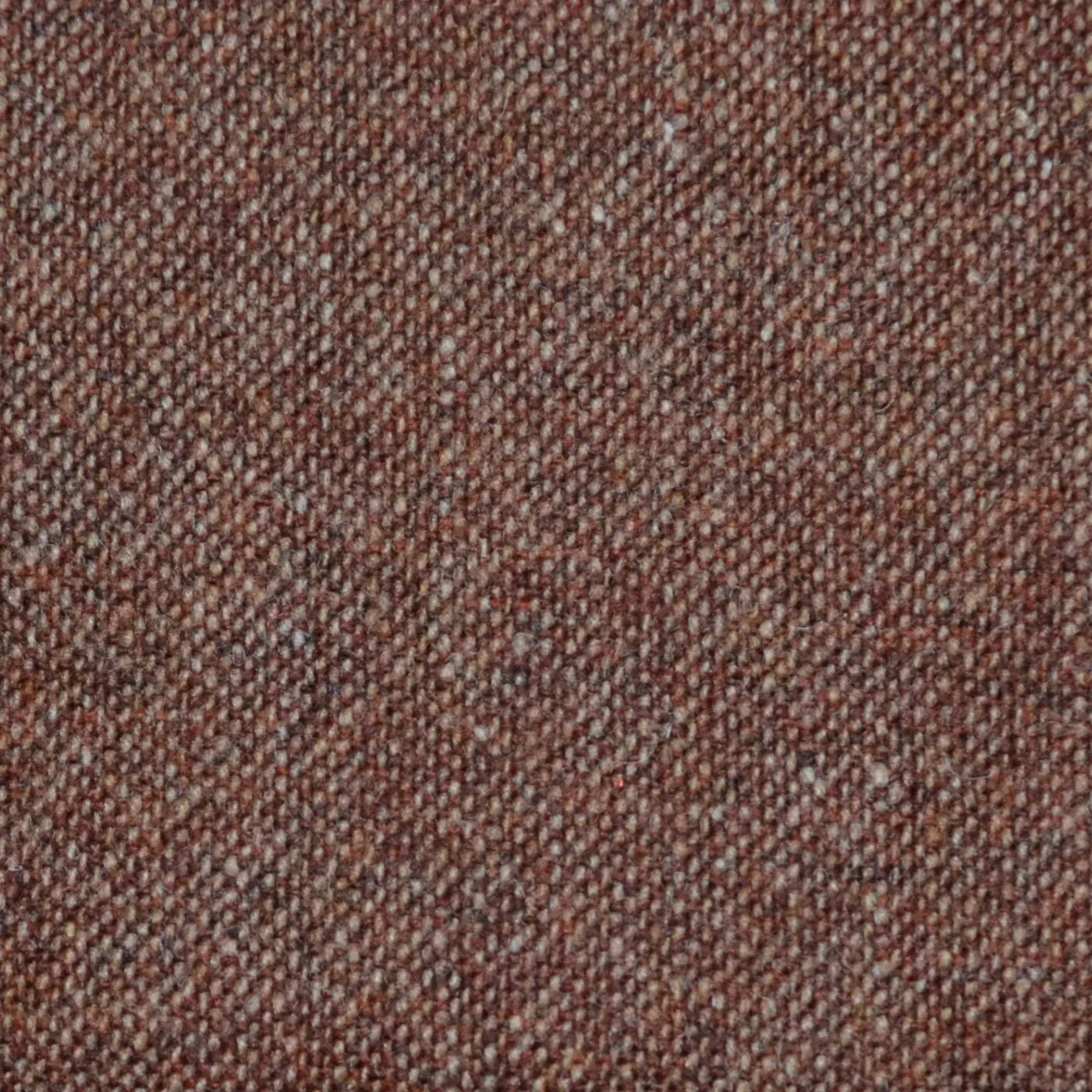 Burnt Orange Donegal Lambswool Tweed