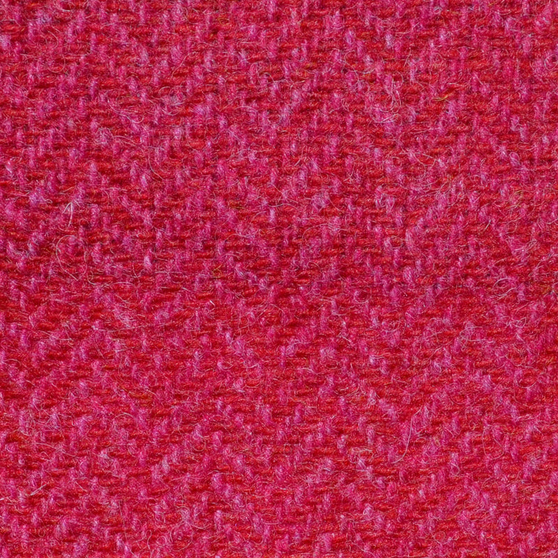Hot Pink Herringbone Shetland Tweed – Yorkshire Fabric