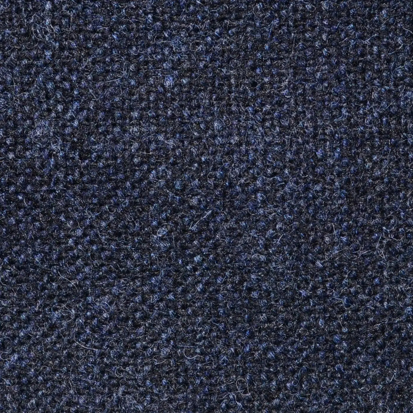 Dark Blue Salt & Pepper Donegal Shetland Tweed