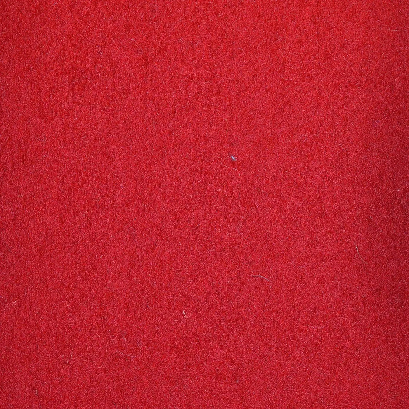 Cherry Red Melton Wool Coating