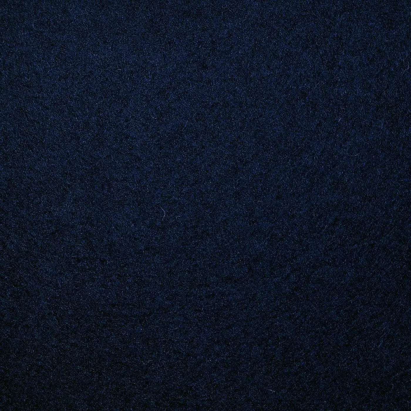 Dark Navy Blue Melton Wool Coating