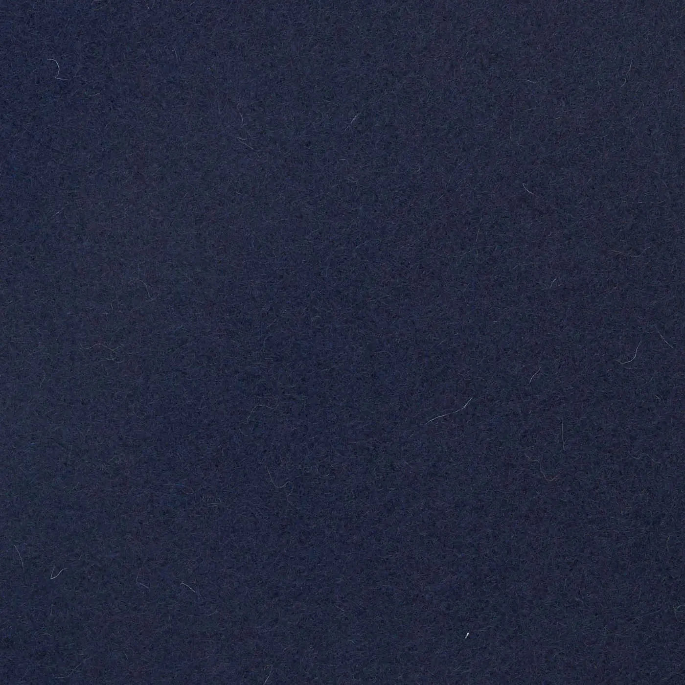 Navy Blue Melton Wool Coating