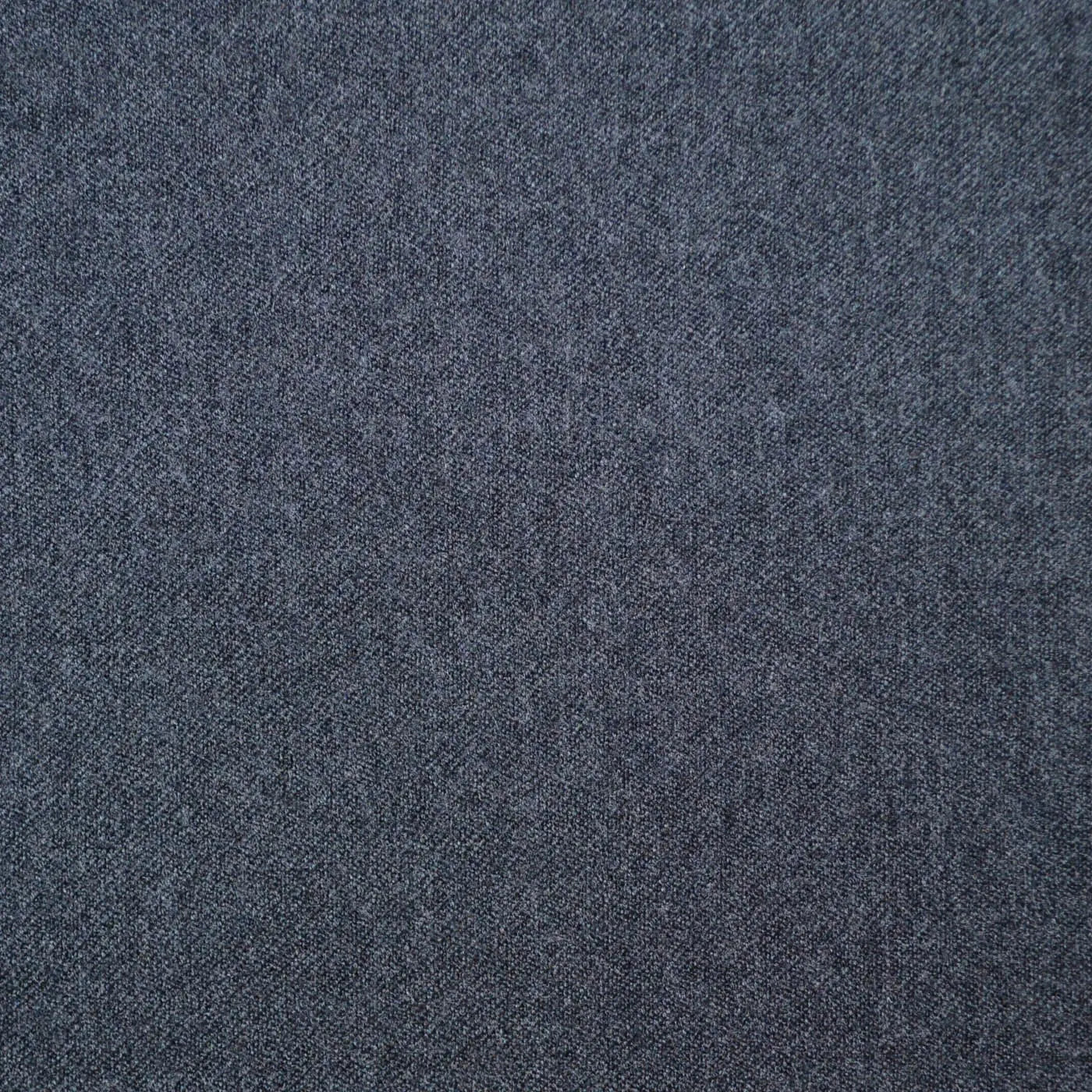 Medium Grey Plain Twill Flannel Super 110's Italian Wool Suiting