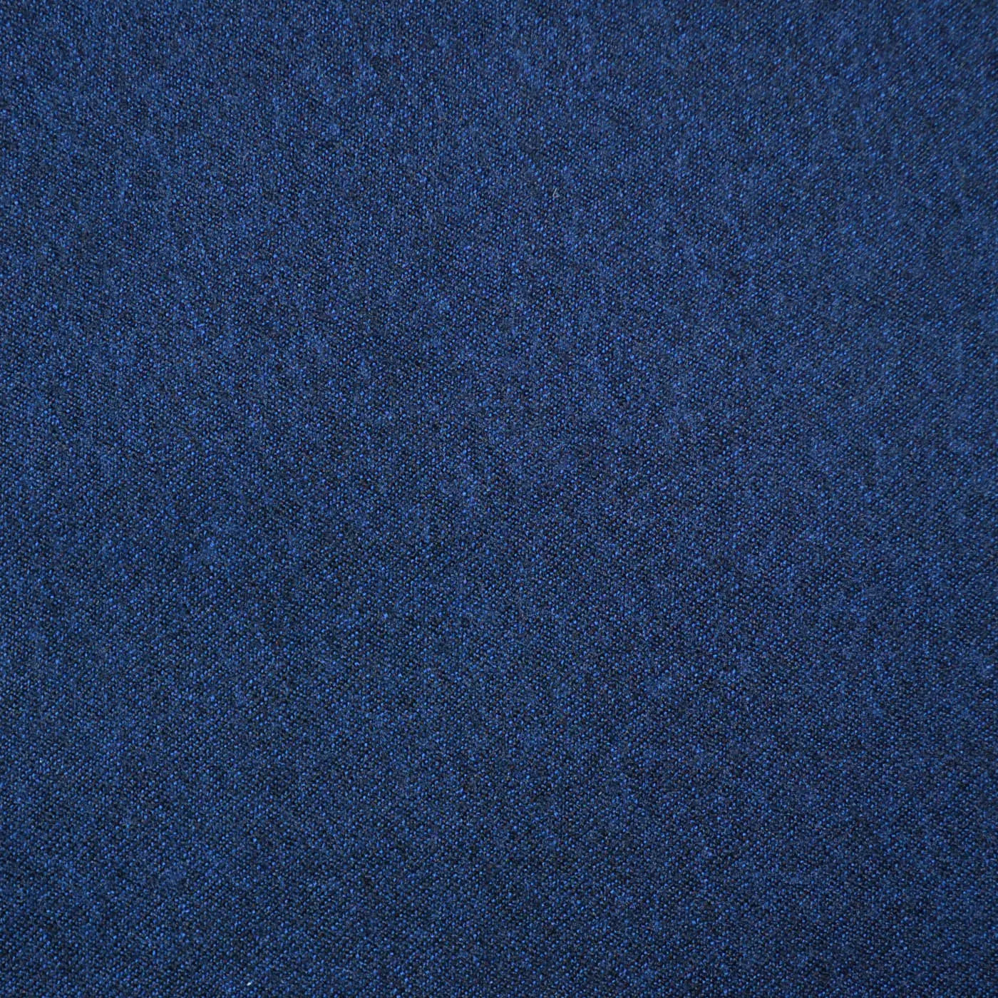 Medium Blue Plain Twill Flannel Super 110's Italian Wool Suiting