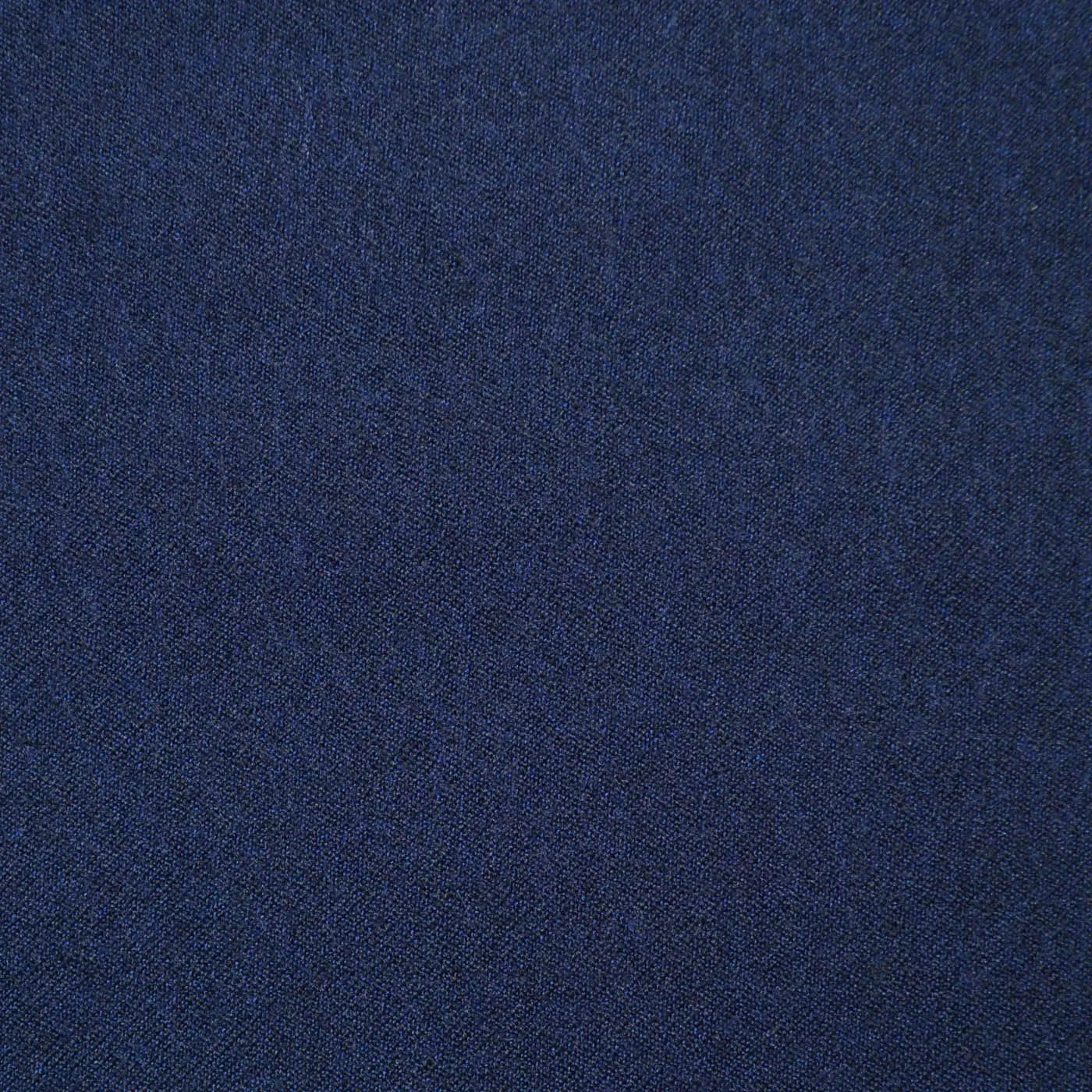 Bright Navy Blue Plain Twill Flannel Super 110's Italian Wool Suiting