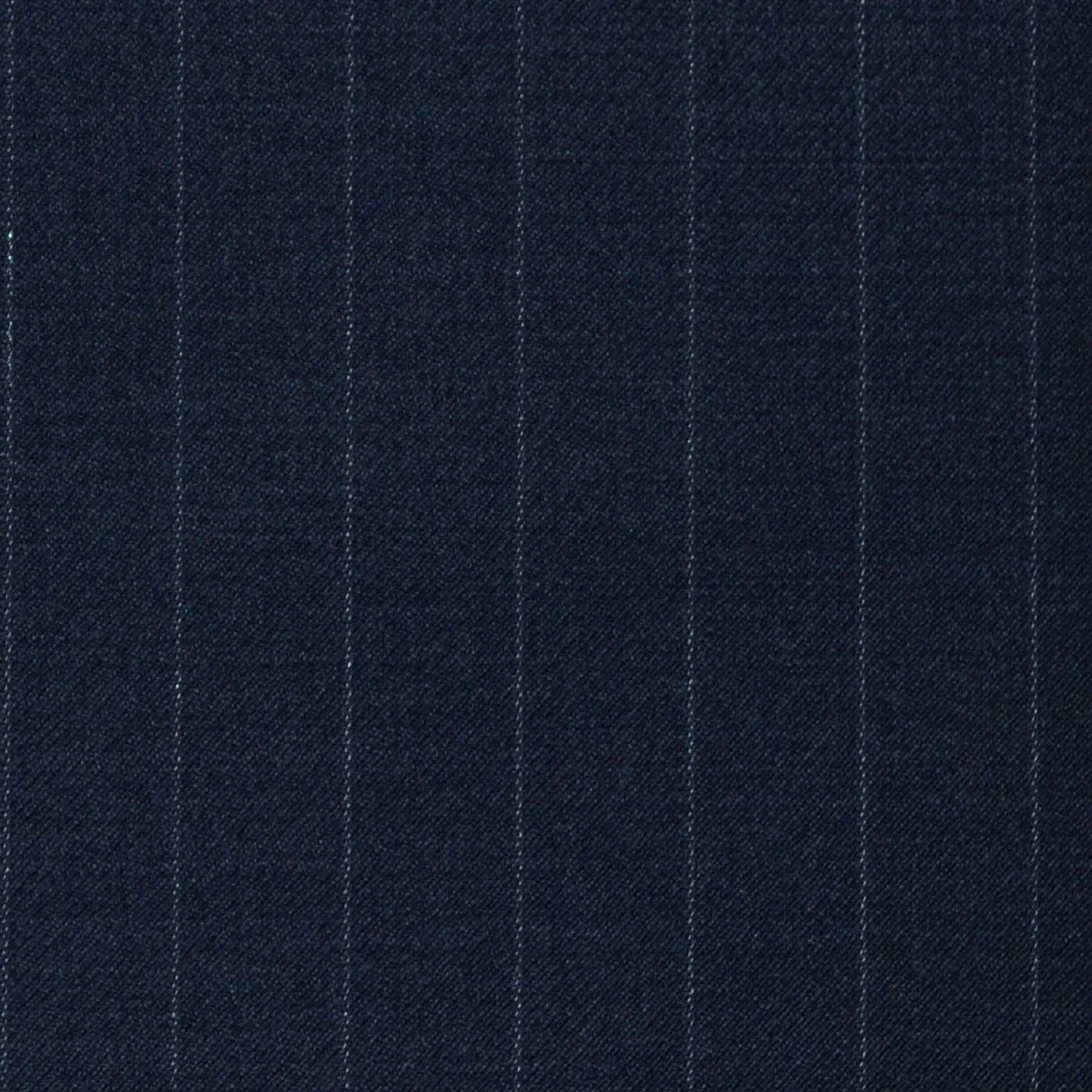 Navy Blue 1/2" Pinstripe Super 120's All Wool Suiting