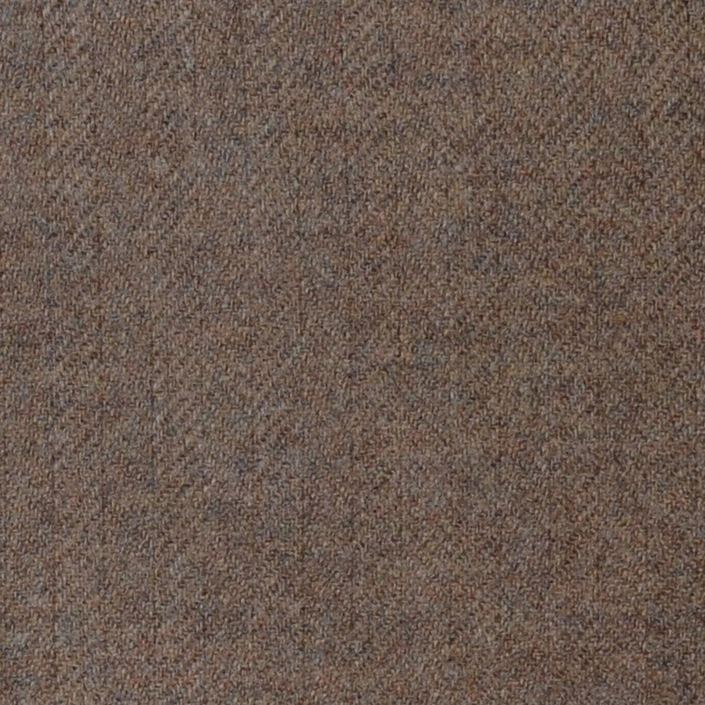 Tan Herringbone Lambswool & Cashmere Jacketing