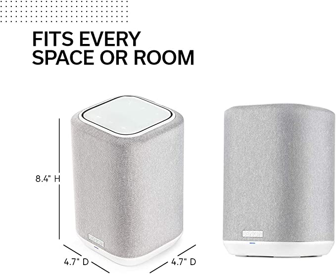 Denon HOME 150 White Wireless Speaker (White) | electronicsexpo.com